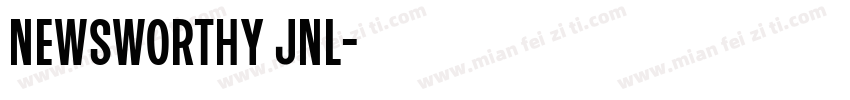 Newsworthy JNL字体转换